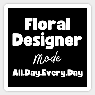 Floral Designer Sticker